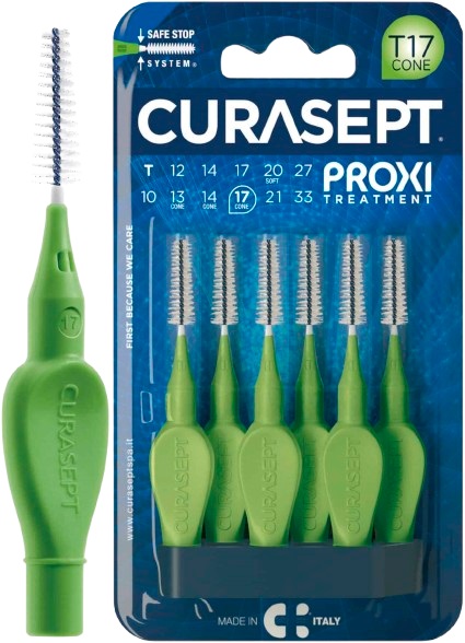 CURASEPT PROXI P08 VERDE CHIARO/LIGHT 6 PEZZI - Farmacianuova.eu