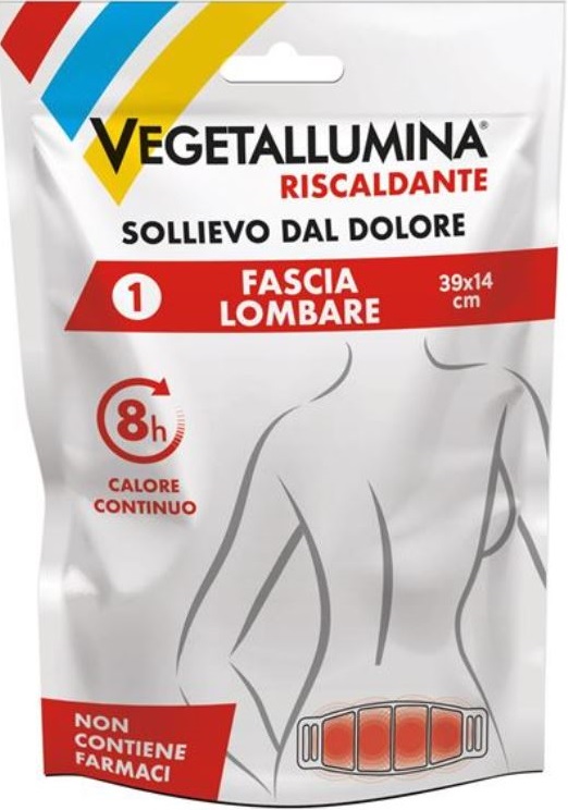 VEGETALLUMINA FASCIA LOMBARE RISCALDANTE 1 PEZZO - Farmacianuova.eu