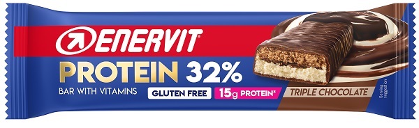 ENERVIT SPORT PROTEIN BAR TRIPLE CHIOCOLATE 45 G - Farmacianuova.eu
