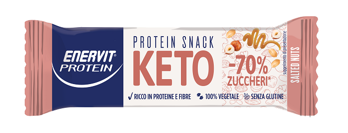 ENERVIT PROTEIN KETO SNACK SALTED NUTS 35 G - Farmacianuova.eu
