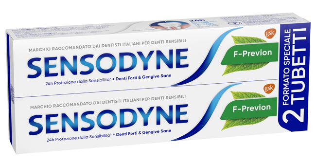 SENSODYNE F PREVION 2 X 75 ML - Farmacianuova.eu