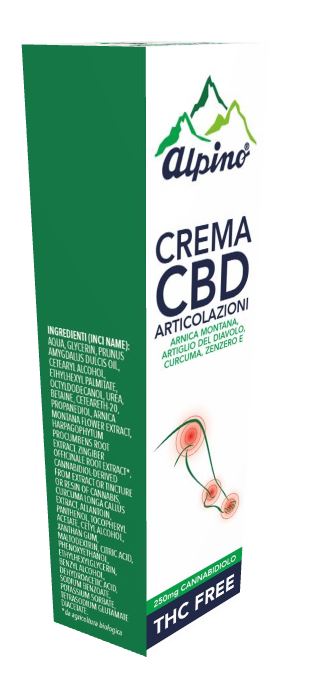 ALPINO CREMA CBD ARTICOLAZIONI 50 ML - Farmacianuova.eu