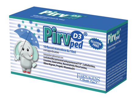 PIRV D3 PED 10 FLACONI MONODOSE - Farmacianuova.eu