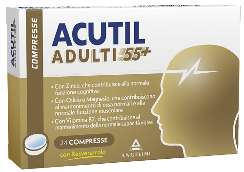 ACUTIL ADULTI 55+ 24 COMPRESSE IT - Farmacianuova.eu
