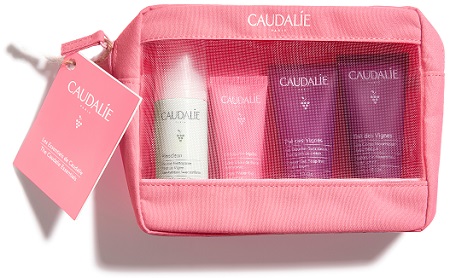 VINOSOURCE HYDRA TROUSSE ESTATE 2022 1 SCHIUMA DETERGENTE 50 ML + 1 CREMA VISO 15 ML + 1 GEL DOCCIA 30 ML + 1 CREMA CORPO 30 ML - Farmacianuova.eu