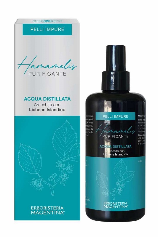 ACQUA DISTILLATA ARRICCHITA HAMAMELIS PURIFICANTE PELLI IMPURE 200 ML - Farmacianuova.eu