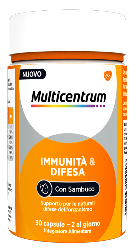 MULTICENTRUM IMMUNITA' & DIFESA 30 CAPSULE - Farmacianuova.eu