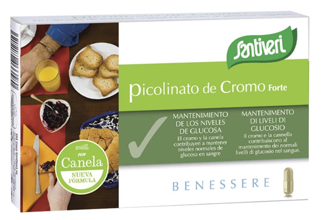 PICOLINATO DI CROMO FORTE 40 CAPSULE - Farmacianuova.eu