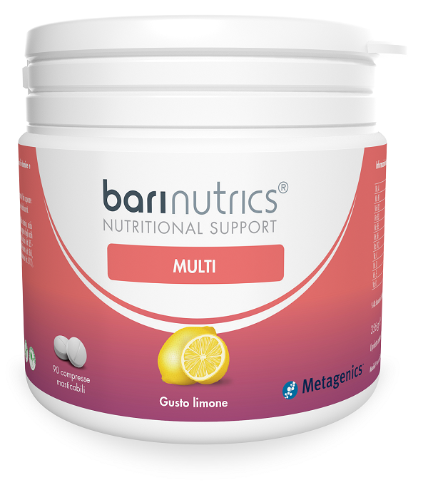 BARINUTRICS MULTI LIMONE 90 COMPRESSE MASTICABILI - Farmacianuova.eu