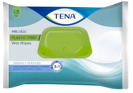 TENA WET WIPES PLASTIC FREE 48 PEZZI - Farmacianuova.eu