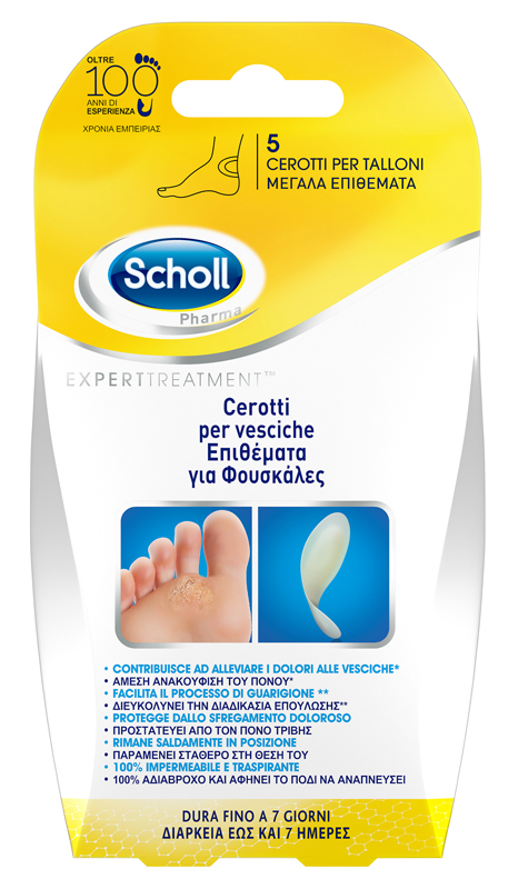CEROTTO SCHOLL VESCICHE TALLONE 6 PEZZI - Farmacianuova.eu