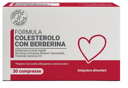 FORMULA COLESTEROLO CON BERBERINA 30 COMPRESSE - Farmacianuova.eu