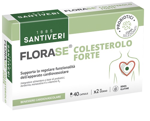 FLORASE COLESTEROLO FORTE 40 CAPSULE - Farmacianuova.eu