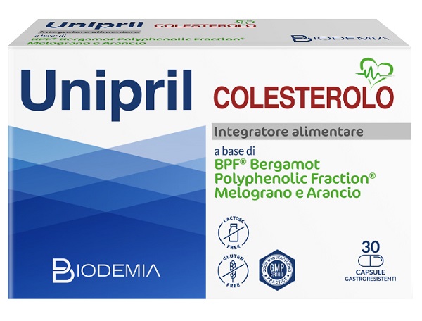 UNIPRIL COLESTEROLO 30 CAPSULE GASTRORESISTENTI - Farmacianuova.eu
