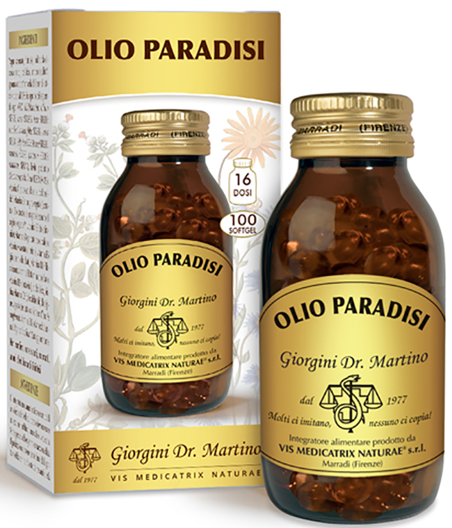 OLIO PARADISI 100 SOFTGEL - Farmacianuova.eu