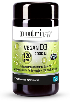 NUTRIVA VEGAN D3 120 COMPRESSE - Farmacianuova.eu