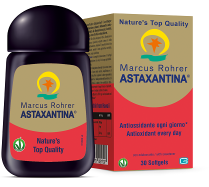 MARCUS ROHRER ASTAXANTINA 30 SOFTGELS - Farmacianuova.eu