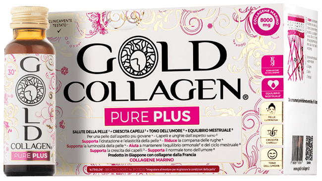 GOLD COLLAGEN PURE PLUS 10 FLACONI DA 50 ML - Farmacianuova.eu