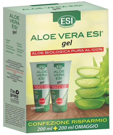 ESI ALOE GEL PURO 200 ML + 200 ML - Farmacianuova.eu
