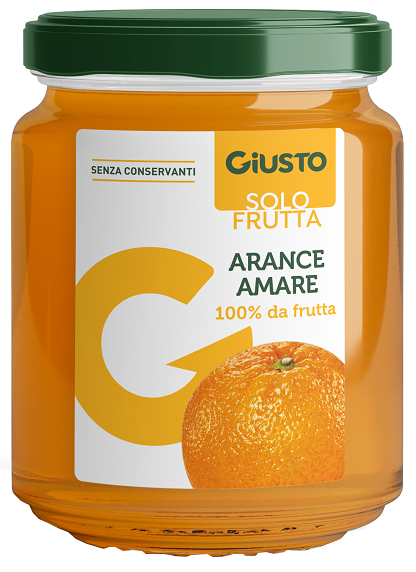 GIUSTO SOLO FRUTTA MARMELL ARANCE AMARE 284 G - Farmacianuova.eu