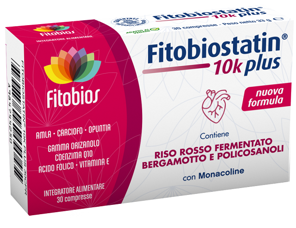 FITOBIOSTATIN 10K PLUS 30 COMPRESSE - Farmacianuova.eu