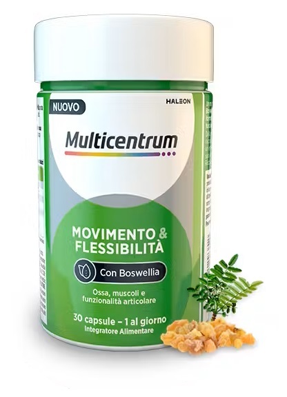 MULTICENTRUM MOVIMENTO&FLESSIBILITA' 30 CAPSULE MOLLI - Farmacianuova.eu