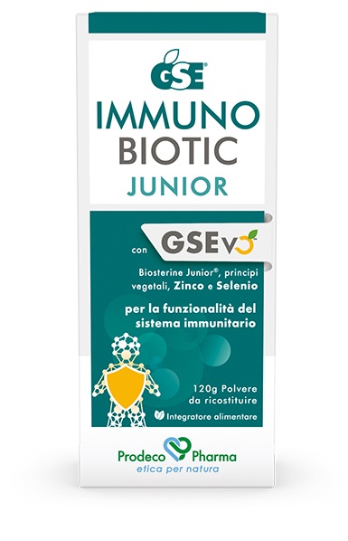 GSE IMMUNOBIOTIC JUNIOR 120 G - Farmacianuova.eu