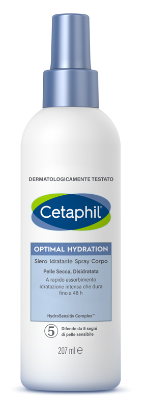 CETAPHIL OPTIMAL HYDRATION SIERO IDRATANTE SPRAY 207 ML - Farmacianuova.eu