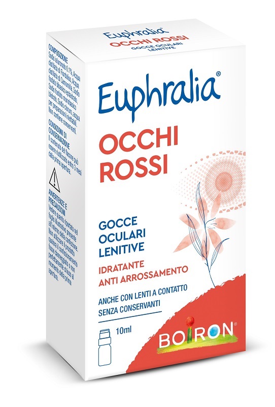 GOCCE OCULARI LENITIVE EUPHRALIA OCCHI ROSSI 10 ML - Farmacianuova.eu