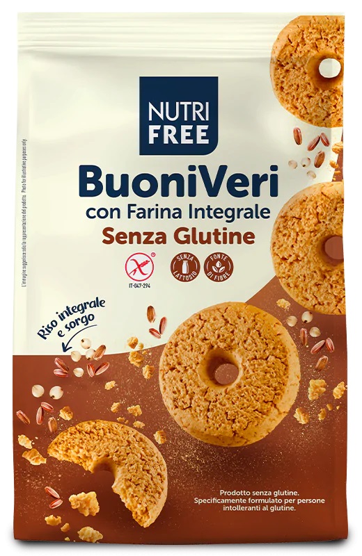 NUTRIFREE BUONI VERI 250 G FROLLINI - Farmacianuova.eu