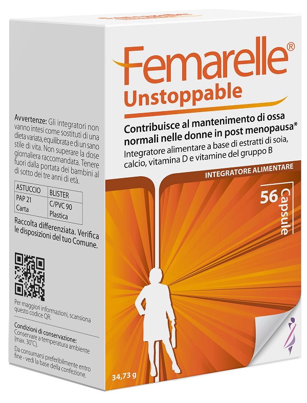 FEMARELLE UNSTOPPABLE 56 CAPSULE - Farmacianuova.eu