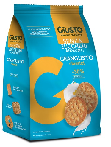 GIUSTO SENZA ZUCCHERO GRANGUSTO CLASSICI 350 G - Farmacianuova.eu