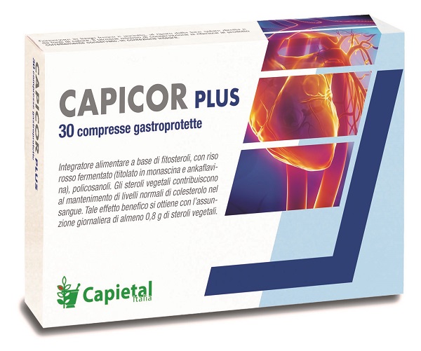 CAPICOR PLUS 30 COMPRESSE GASTROPROTETTE - Farmacianuova.eu