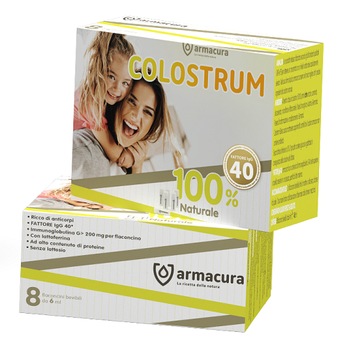 ARMACURA COLOSTRUM 8 FLACONCINI 6 ML - Farmacianuova.eu