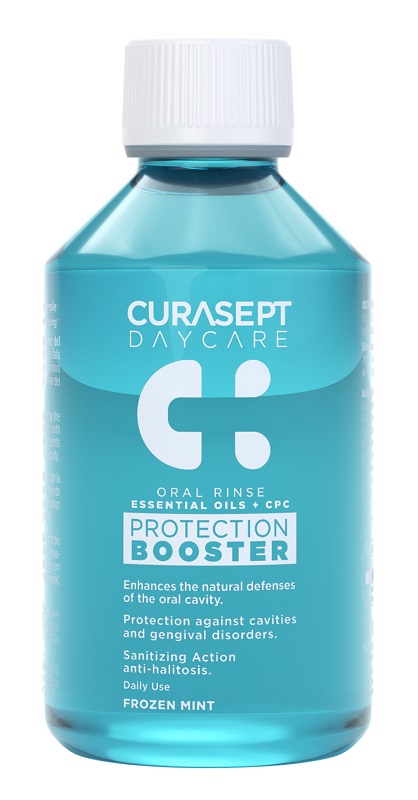 CURASEPT DAYCARE COLLUTORIO PROTECTION BOOSTER FROZEN MINT 500 ML - Farmacianuova.eu