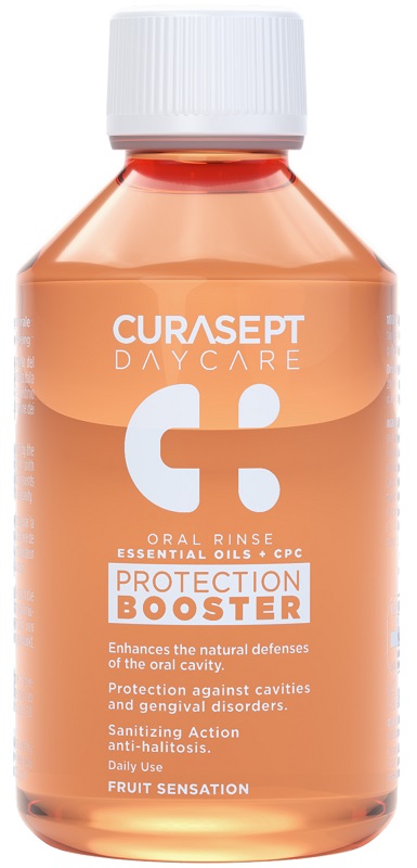 CURASEPT DAYCARE COLLUTORIO PROTECTION BOOSTER FRUIT SENSATION 500 ML - Farmacianuova.eu