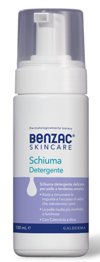 BENZAC SKINCARE SCHIUMA DETERGENTE 130 ML - Farmacianuova.eu
