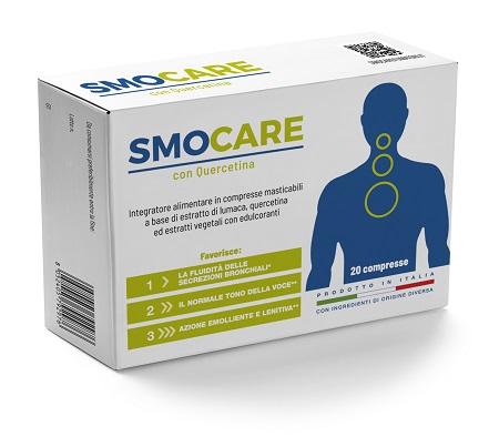 SMOCARE FUMATORI 20 COMPRESSE CON QUERCETINA - Farmacianuova.eu