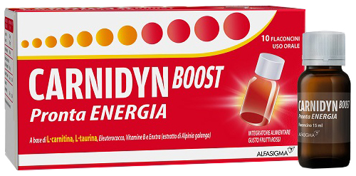 CARNIDYN BOOST 10 FLACONCINI - Farmacianuova.eu