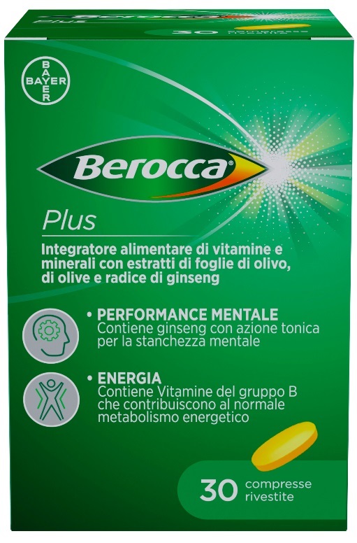 BEROCCA PLUS 30 COMPRESSE RIVESTITE 1,19 G - Farmacianuova.eu