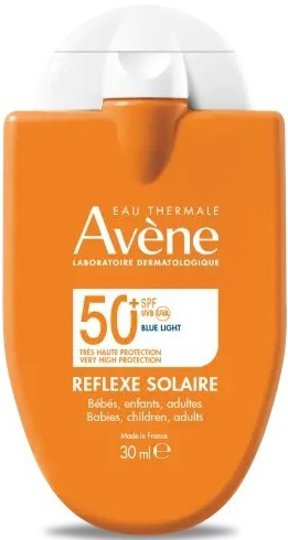 EAU THERMALE AVENE REFLEXE SOLAIRE SPF50+ BEBE BAMBINI ADULTO 30 ML - Farmacianuova.eu