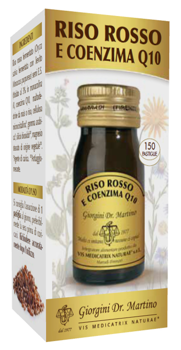RISO ROSSO E COENZIMA Q10 30 G 150 PASTIGLIE - Farmacianuova.eu