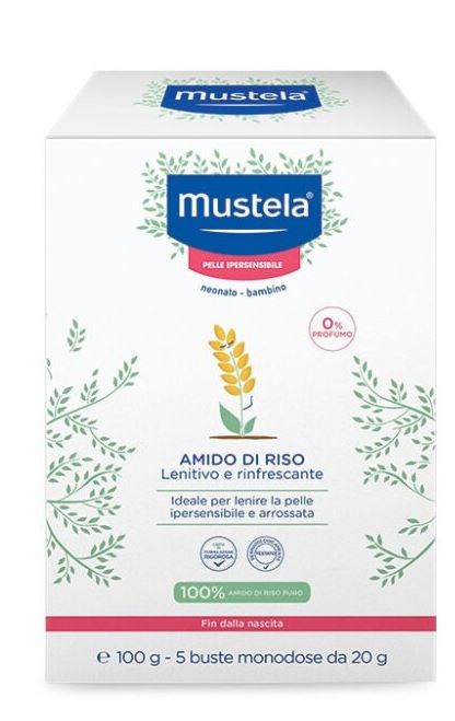 MUSTELA AMIDO DI RISO 100 G - Farmacianuova.eu