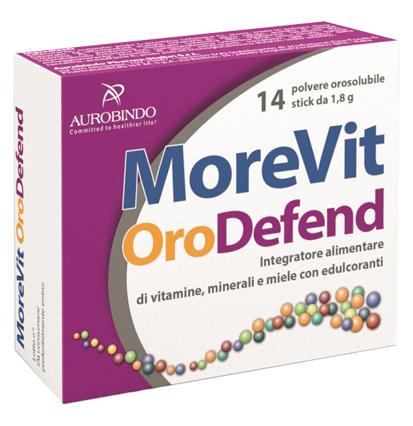 MOREVIT ORODEFEND 14 STICK 1,8 G CON EDULCORANTI - Farmacianuova.eu