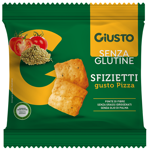 GIUSTO SENZA GLUTINE SFIZIETTI PIZZA 40 G - Farmacianuova.eu