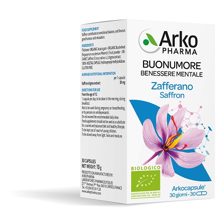 ARKOCPS ZAFFERANO BIO 30 CAPSULE - Farmacianuova.eu