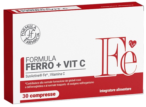 FORMULA FERRO + VITAMINA C 30 COMPRESSE - Farmacianuova.eu