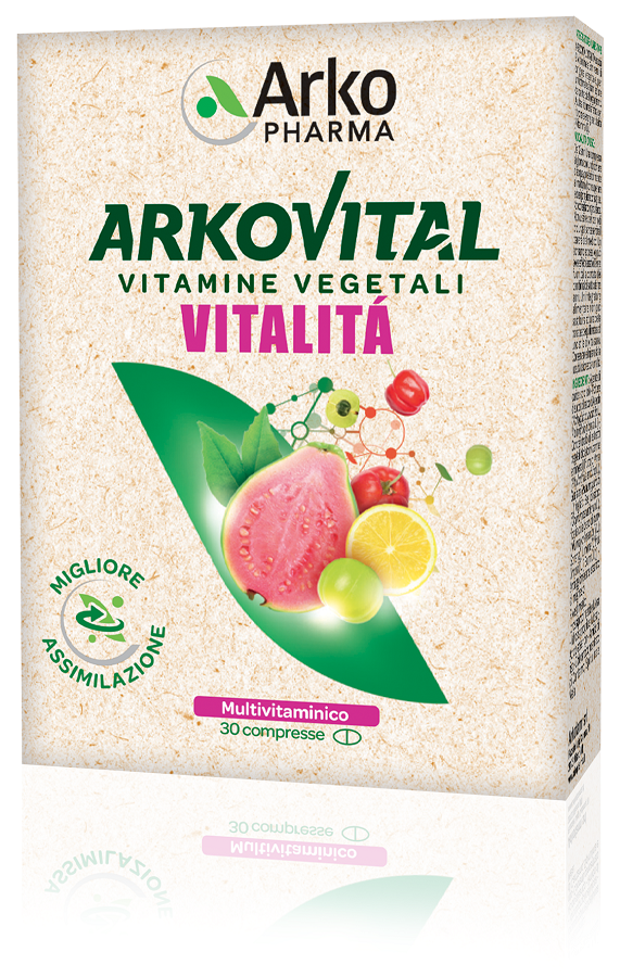 ARKOVITAL VITALITA' 30 COMPRESSE - Farmacianuova.eu
