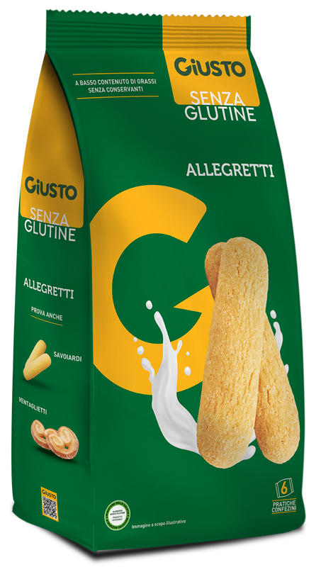 GIUSTO SENZA GLUTINE ALLEGRETTI 180 G - Farmacianuova.eu