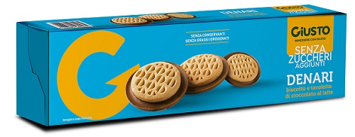 GIUSTO SENZA ZUCCHERO DENARI 120 G - Farmacianuova.eu